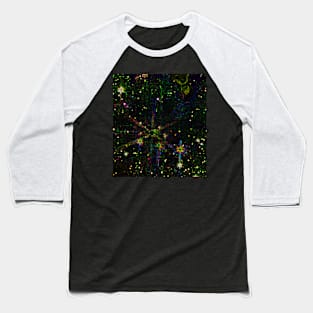 Black Panther Art - Glowing Edges 245 Baseball T-Shirt